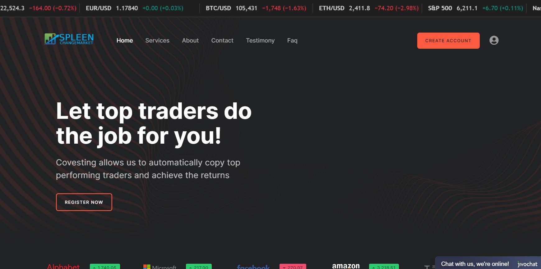 Spleenchange market